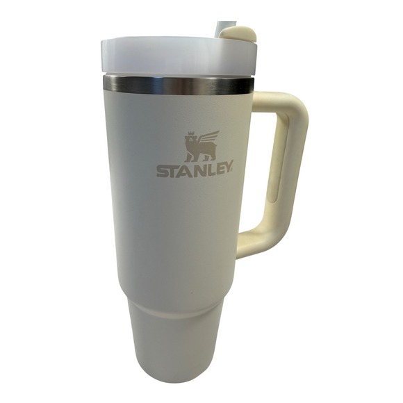 Stanley Other - Stanley Quencher H2.0 FlowState Tumbler 30oz Cream Off-White Insulated Mug